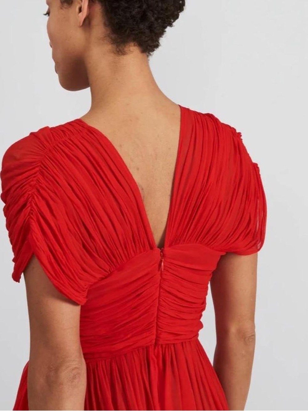 NWT - Batsheva Red Dress - Phillipa - Size 2 Small